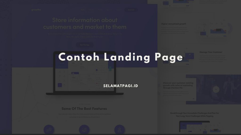 4 Contoh Landing Page Bisnis Keren Untuk Referensi - Selamatpagi.ID